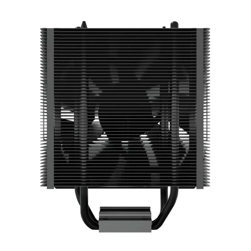 Disipador/radiador SAVIO SAVGCOFROSTBLACKX2 ventilador de 120 mm, compatible con LGA 1156/1155/1150/1151/1200/1366/1700, negro