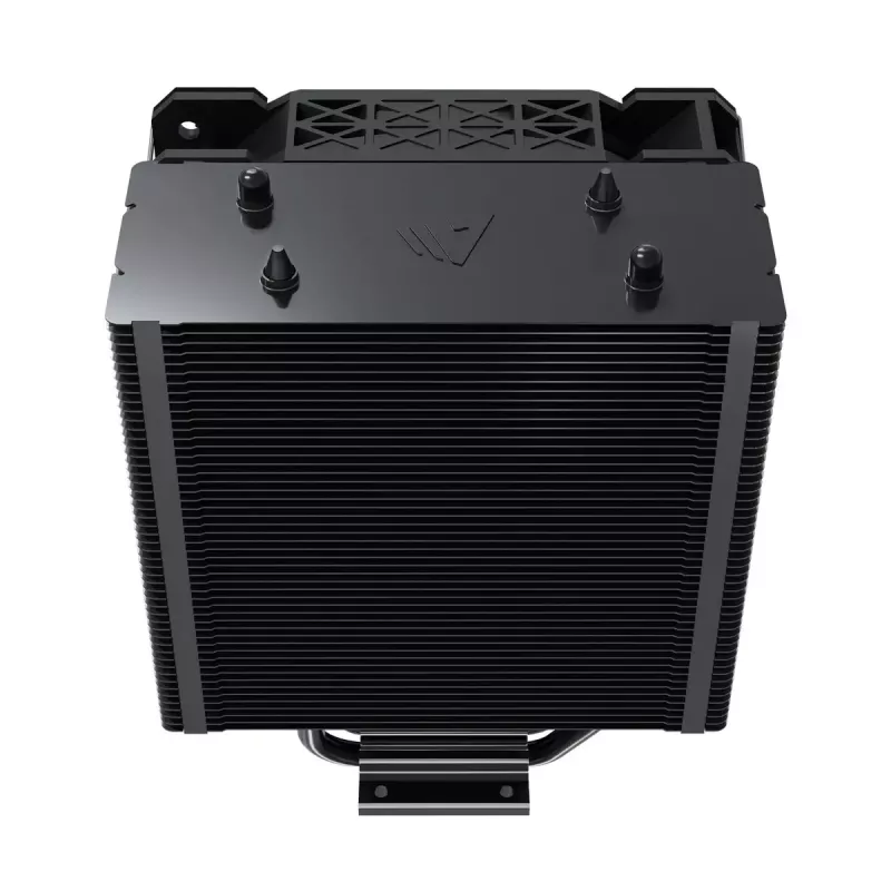 Disipador/radiador SAVIO SAVGCOFROSTBLACKX2 ventilador de 120 mm, compatible con LGA 1156/1155/1150/1151/1200/1366/1700, negro
