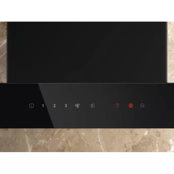 Electrolux LFT816K montaje en pared negro 600 m³/h
