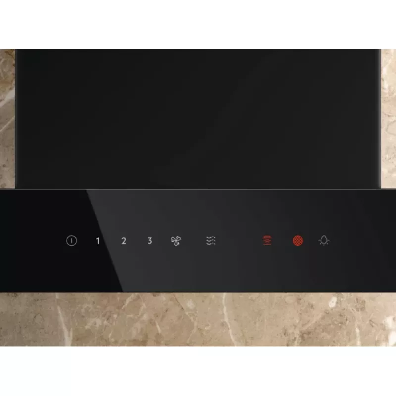 Electrolux LFT816K montaje en pared negro 600 m³/h