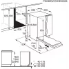 Lavavajillas integrable Electrolux ESL5315LO, full-size 60 cm, 13 cubiertos, 45 dB, 5 programas, clase E
