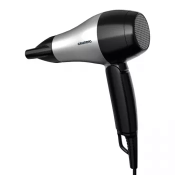 Secador de pelo Grundig HD 2200 1200 W Negro, Plata