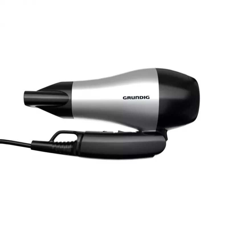 Secador de pelo Grundig HD 2200 1200 W Negro, Plata
