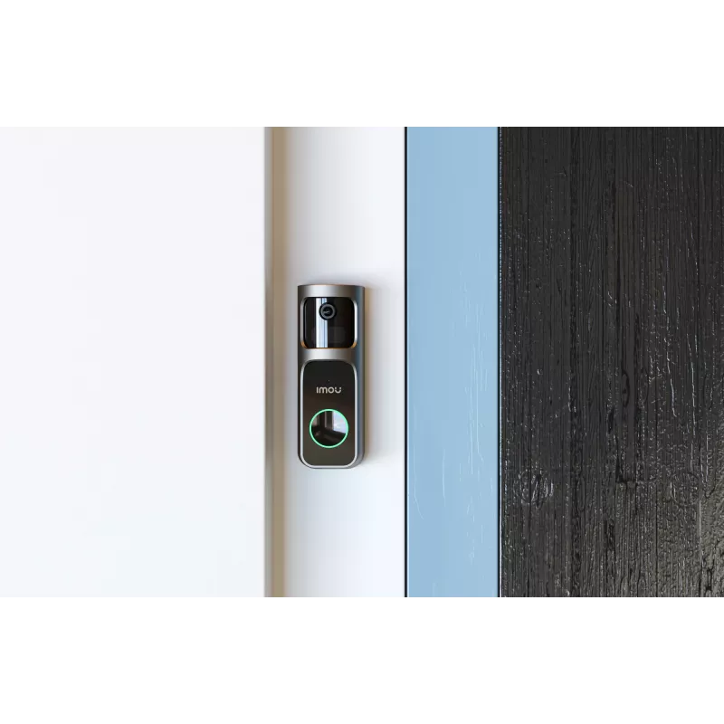 Imou Doorbell 2S Kit Negro 3 MP Inalámbrico Montaje en pared