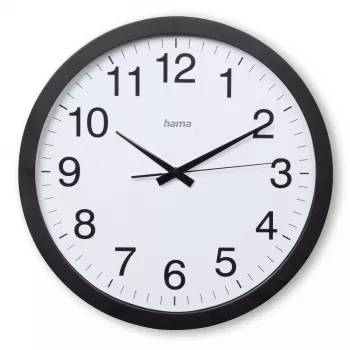 Reloj de cuarzo Hama Aruba redondo negro, blanco