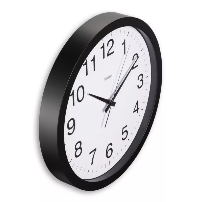 Reloj de cuarzo Hama Aruba redondo negro, blanco