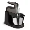 Batidora de mano Tefal Powermix Silence HT654E38 con bol de soporte 600 W gris/negro