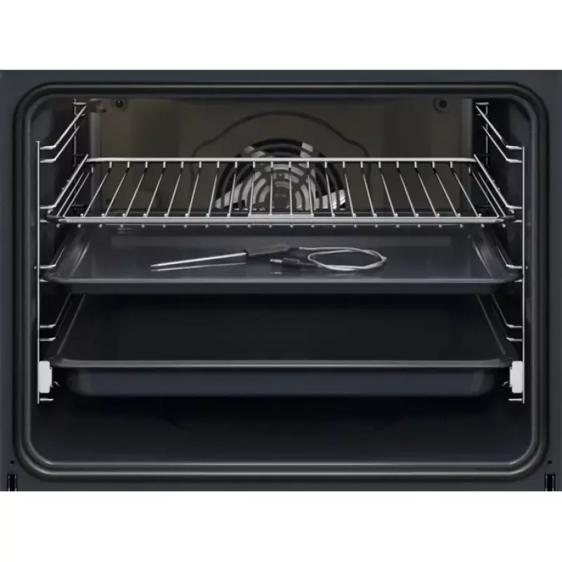 Horno integrable Electrolux EOD6F77WV, 72 L, eléctrico, blanco, clase de eficiencia energética A+, limpieza catalítica, guías telescópicas, Wi‑Fi