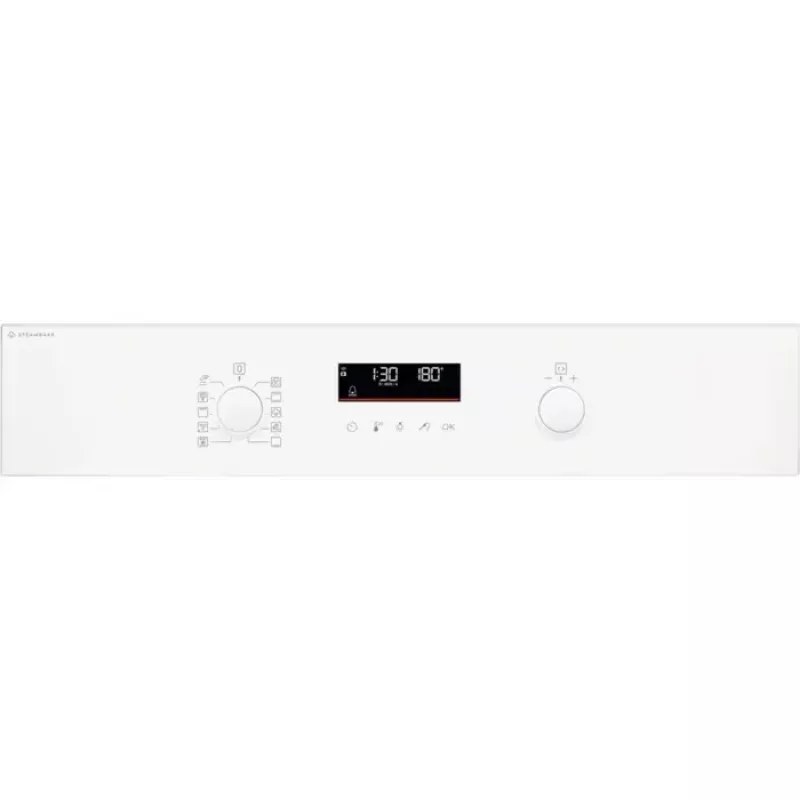 Horno integrable Electrolux EOD6F77WV, 72 L, eléctrico, blanco, clase de eficiencia energética A+, limpieza catalítica, guías telescópicas, Wi‑Fi