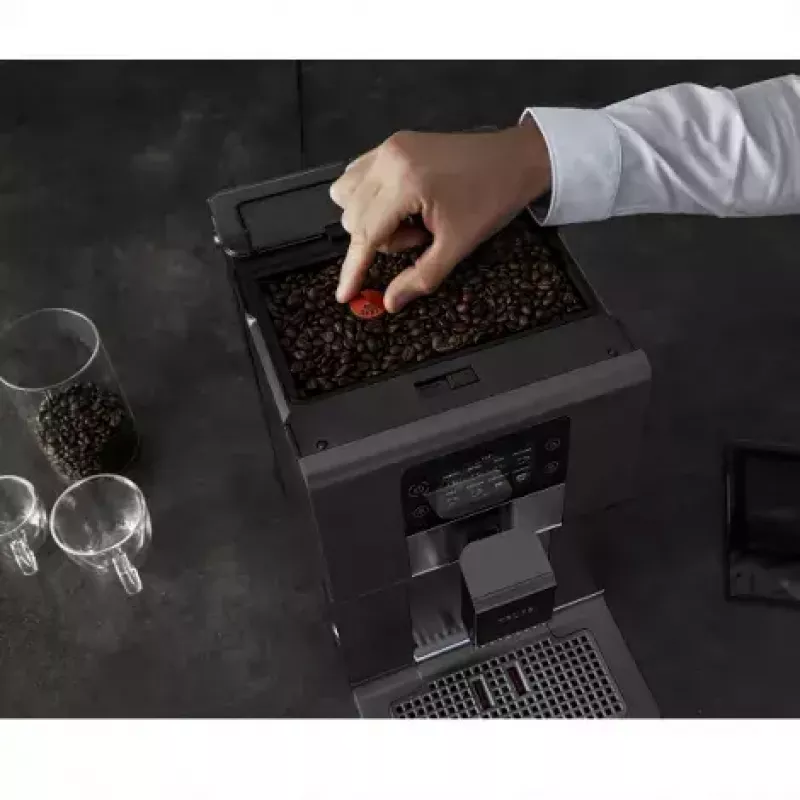 Cafetera espresso KRUPS EA875U, depósito de agua de 3 L, depósito de café de 250 g, Thermoblock, 1450 W