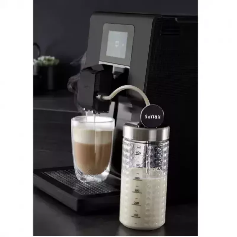 Cafetera espresso KRUPS EA875U, depósito de agua de 3 L, depósito de café de 250 g, Thermoblock, 1450 W