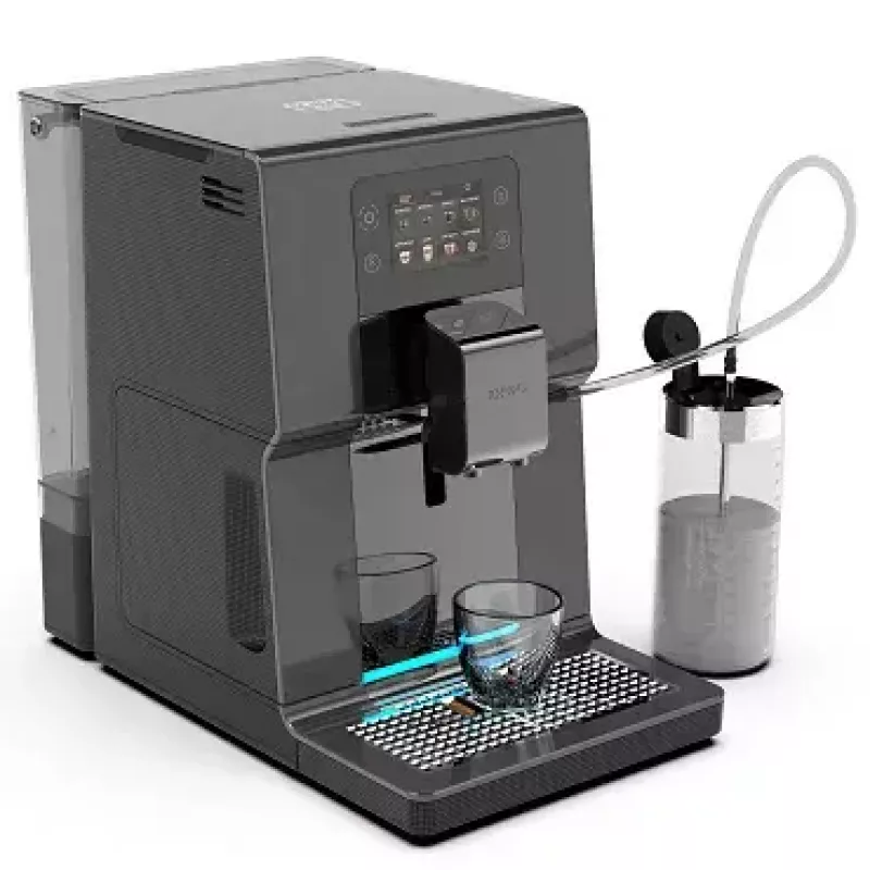Cafetera espresso KRUPS EA875U, depósito de agua de 3 L, depósito de café de 250 g, Thermoblock, 1450 W