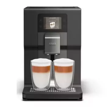 Cafetera espresso KRUPS EA875U, depósito de agua de 3 L, depósito de café de 250 g, Thermoblock, 1450 W