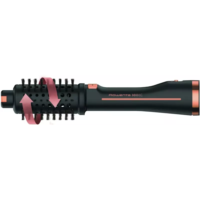 Cepillo de aire caliente Rowenta Ultimate Experience CF9625 Warm, negro, bronce, 750 W
