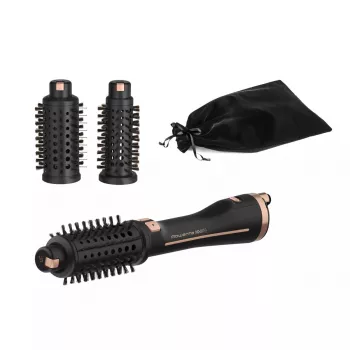Cepillo de aire caliente Rowenta Ultimate Experience CF9625 Warm, negro, bronce, 750 W