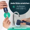 Cepillo eléctrico de limpieza inalámbrico Clatronic ERB 3815 A con 8 accesorios