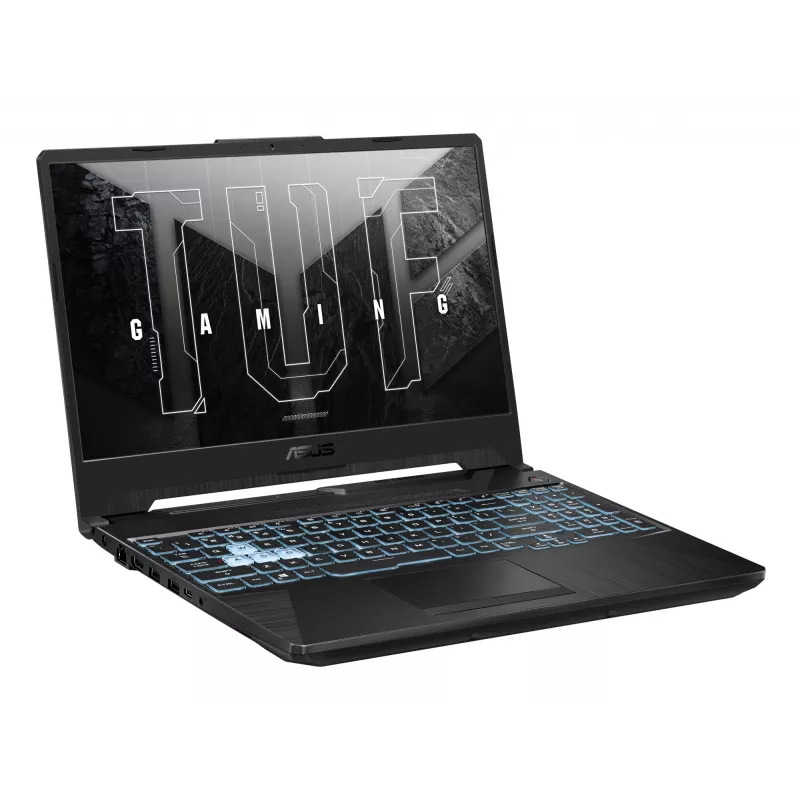 Portátil ASUS TUF Gaming A15 FA506NCG — AMD Ryzen 7 7445HS, 15,6 inch FHD, 16GB DDR5, 512GB SSD, RTX 3050, Win11 Home, negro