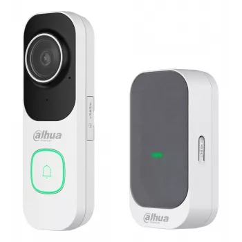 Dahua Technology VDKP01-WG timbre con videoportero negro, gris, blanco