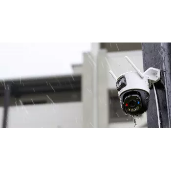 Cámara de vigilancia IP IMOU Cruiser Dual 2, esférica, para exterior, montaje en techo – 2880×1620, 3,6 mm, zoom digital 8x, cableada y WLAN