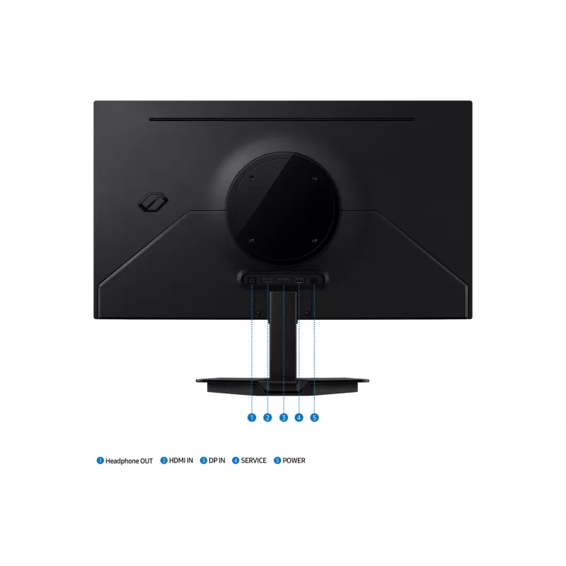 Samsung LS27FG500SUXEN monitor de ordenador 68,6 cm (27 inch) 2560 x 1440 píxeles Quad HD OLED negro
