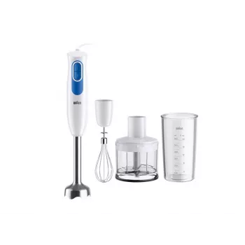 Braun MultiQuick 2 MQ20236MWH 0,5 L batidora de mano 600 W azul, blanco