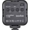 Flash para cámara Godox LED6BI negro 6500K batería 10h