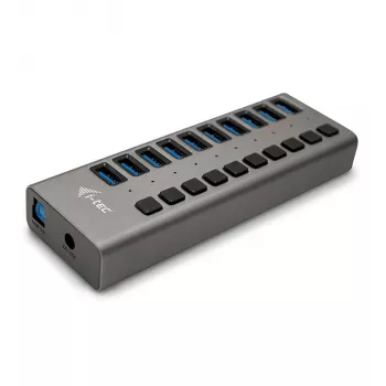 i-tec USB 3.0 Charging HUB 10 puertos + fuente de alimentación 48 W