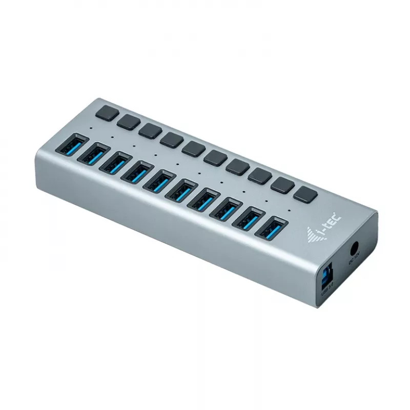 i-tec USB 3.0 Charging HUB 10 puertos + fuente de alimentación 48 W