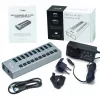 i-tec USB 3.0 Charging HUB 10 puertos + fuente de alimentación 48 W