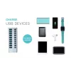 i-tec USB 3.0 Charging HUB 10 puertos + fuente de alimentación 48 W