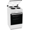 Gorenje GE5A21WH cocina independiente placa eléctrica placa sólida blanca
