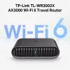 TP-Link TL-WR3002X router Wi-Fi Gigabit Ethernet doble banda (2,4 GHz / 5 GHz) negro