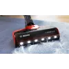 Aspirador de escoba Bosch BCS711PET/cepillo eléctrico batería en seco sin bolsa 0,3 L negro, rojo 3 Ah
