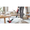 Aspirador de escoba Bosch BCS711PET/cepillo eléctrico batería en seco sin bolsa 0,3 L negro, rojo 3 Ah