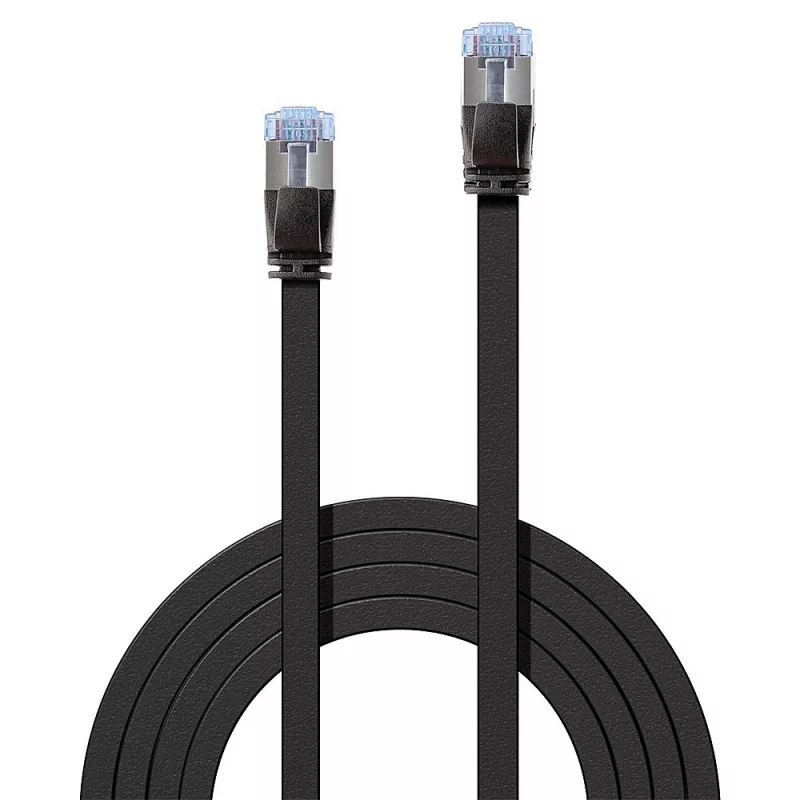 Lindy 47480 Cable de red negro 0,3 m Cat6a U/FTP (STP)