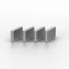 Lindy Llave para bloqueador de puerto USB Type-C - pack de 4 bloqueadores, blanco