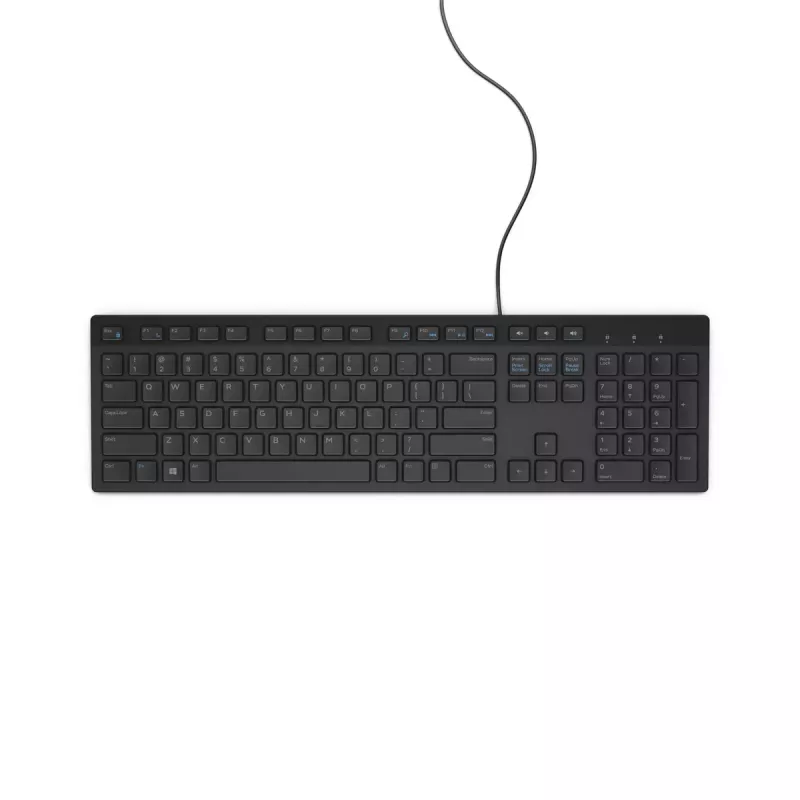 DELL KB216 teclado universal USB QWERTY US International negro