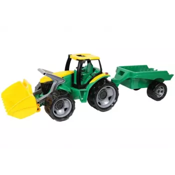 Tractor Lena GIGA TRUCKS ZL-02123 con pala y remolque