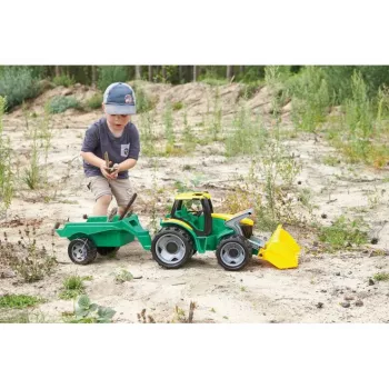 Tractor Lena GIGA TRUCKS ZL-02123 con pala y remolque