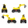 Excavadora montable Lena GIGA TRUCKS Excavator PRO 4 ruedas plástico acero