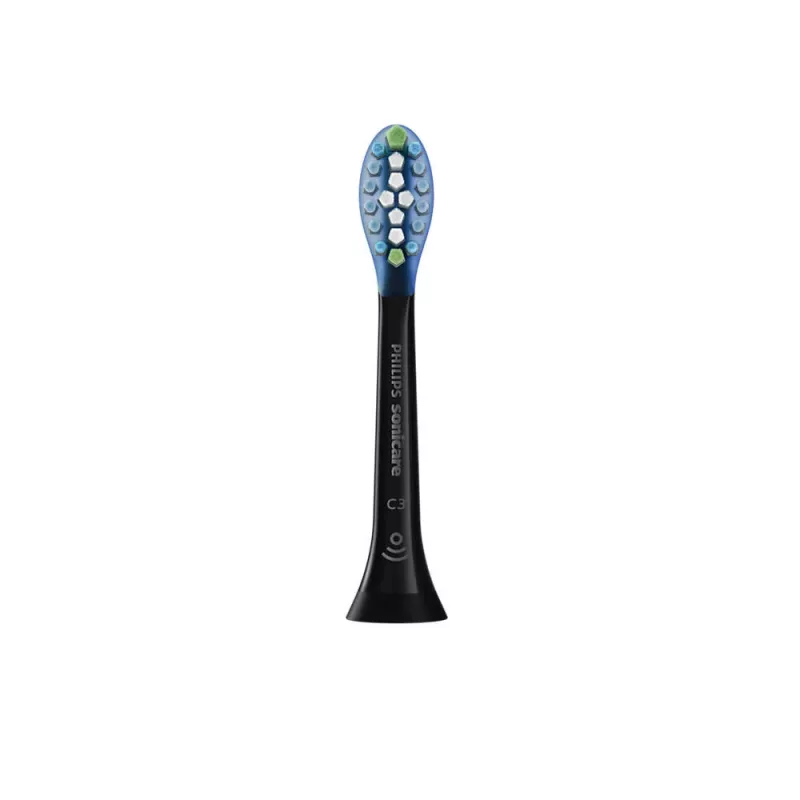 Philips Premium Plaque Defence HX9045/88 pack 4+1 recambios de cepillo 5 uds. Negro