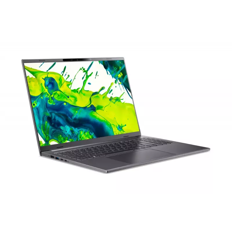 Portátil Acer Aspire 16 AI A16-11M-X4X3 Qualcomm Snapdragon X1-26-100, 16 inch WUXGA, 16 GB LPDDR5x, 512 GB SSD, Windows 11 Home, Gris