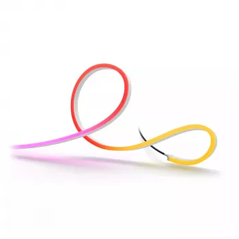 Tira de luz para exteriores Philips Hue Neon Gradient, 5 m, 30 W, Bluetooth/Zigbee