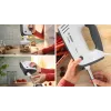 Batidora de mano Bosch MFQ37490 750 W Gris, Blanco