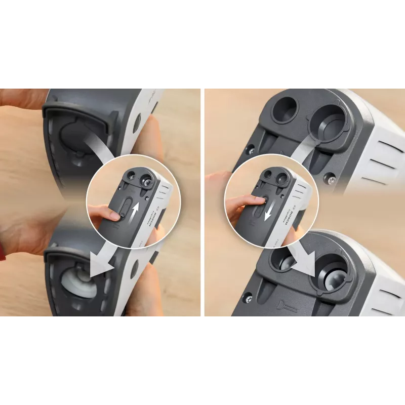 Batidora de mano Bosch MFQ37490 750 W Gris, Blanco