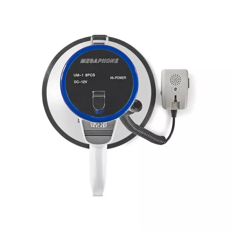 Megáfono Nedis MEPH200WT Blanco Azul 20 W 300 m de alcance
