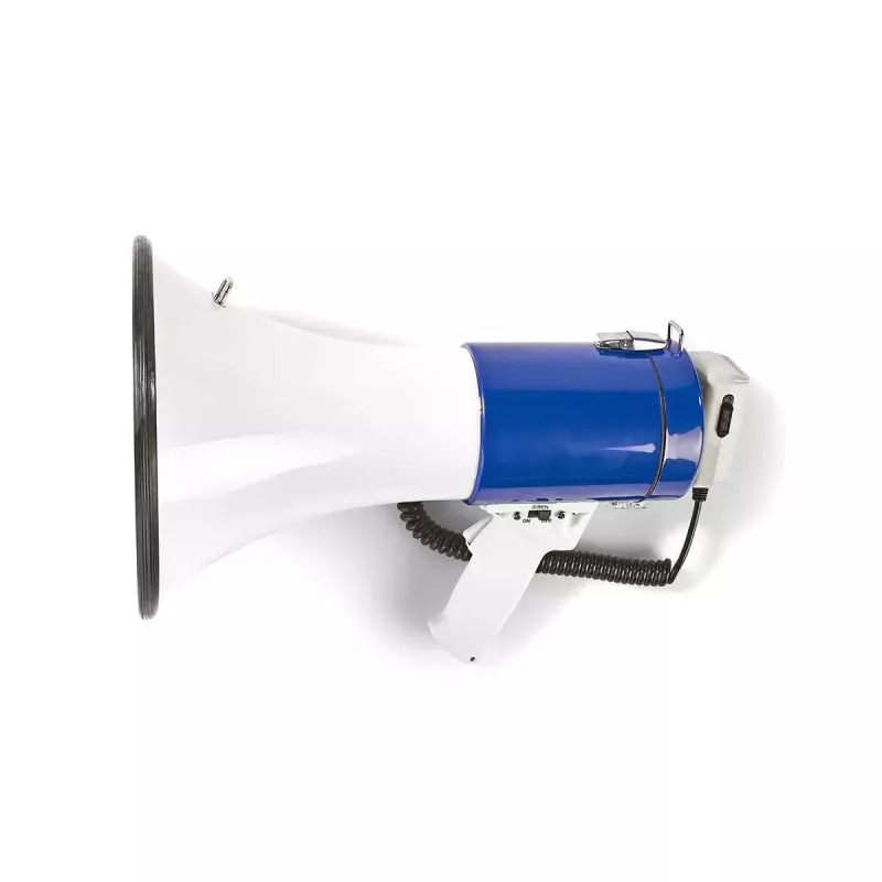 Megáfono Nedis MEPH200WT Blanco Azul 20 W 300 m de alcance