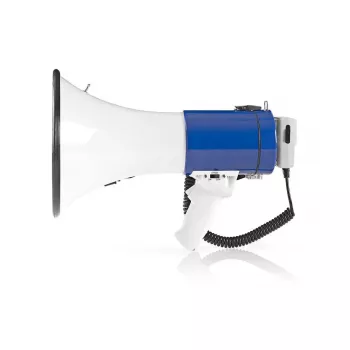 Megáfono Nedis MEPH200WT Blanco Azul 20 W 300 m de alcance