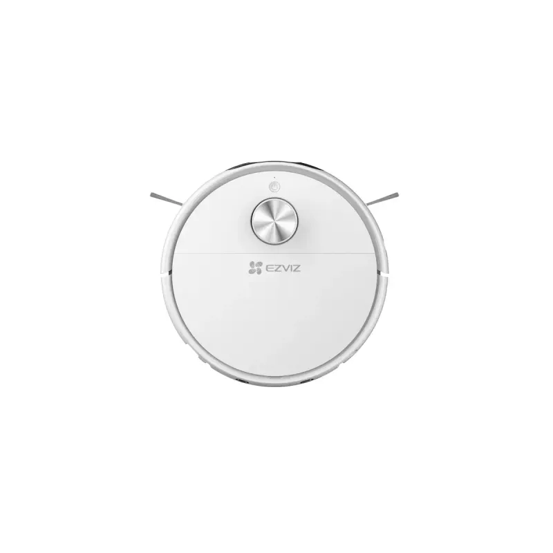 Robot aspirador EZVIZ RS20 Pro — Li‑Ion 5200 mAh, 220 min de autonomía, 7200 Pa de potencia de succión, base de autovaciado, navegación LiDAR, bolsa de polvo 0,35 L, función de fregado, blanco