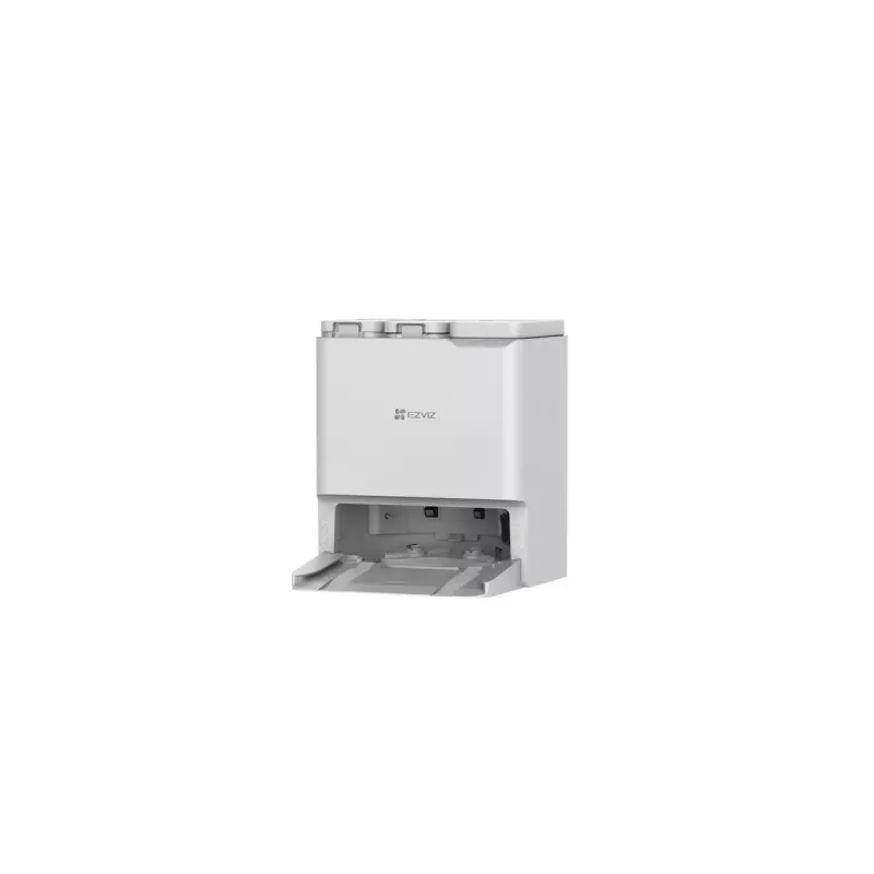 Robot aspirador EZVIZ RS20 Pro — Li‑Ion 5200 mAh, 220 min de autonomía, 7200 Pa de potencia de succión, base de autovaciado, navegación LiDAR, bolsa de polvo 0,35 L, función de fregado, blanco